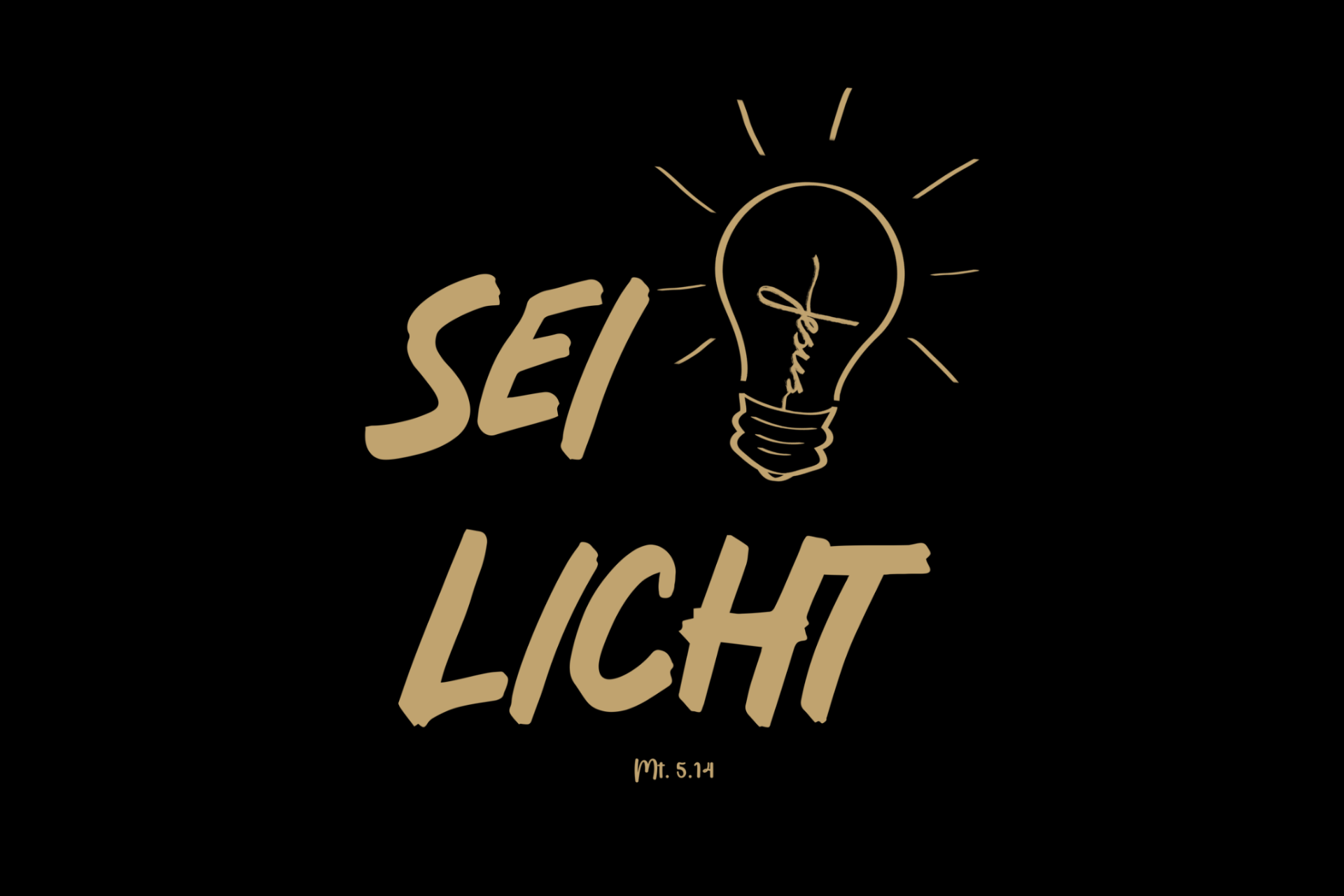 SEI-LICHT Glühbirne Jesus